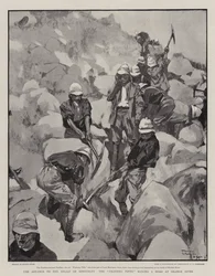 The Advance to the Relief of Kimberley, the Fighting Fifth Making a Road at Orange River